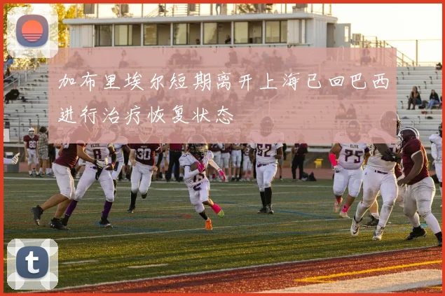加布里埃尔短期离开上海已回巴西进行治疗恢复状态